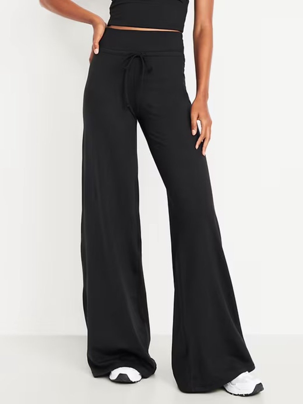 NWT Old Navy Extra High-Waisted CloudComfy Wide-Leg Pants -Medium Petite 🪝